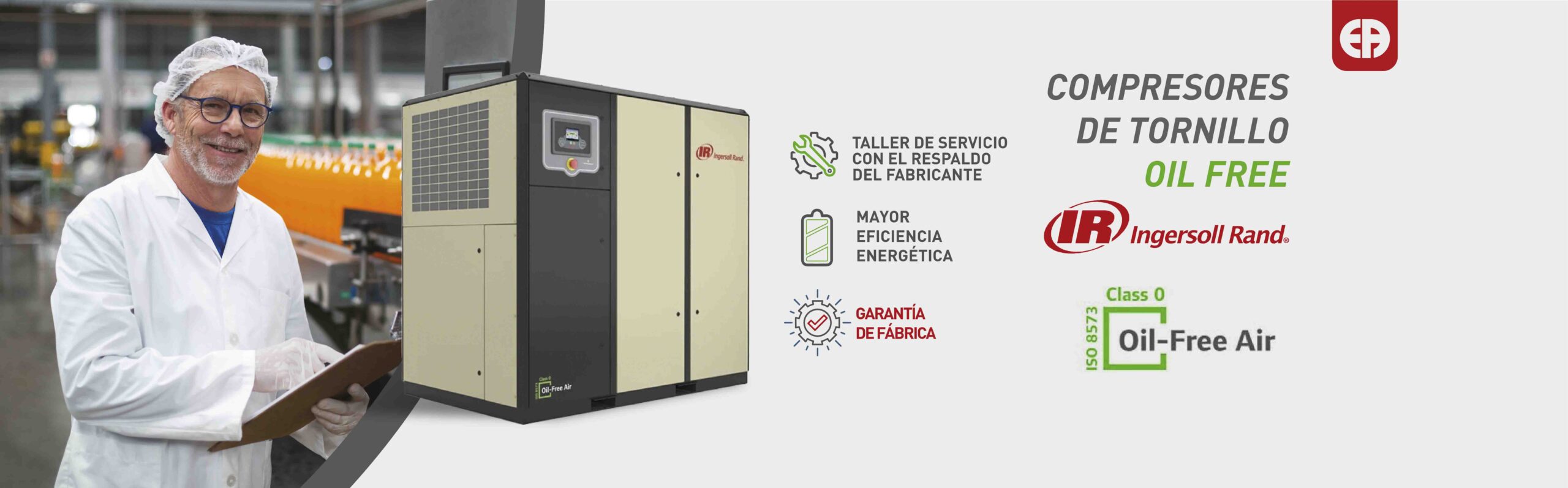 Soluciones de aire comprimido Ingersoll Rand en Panamá
