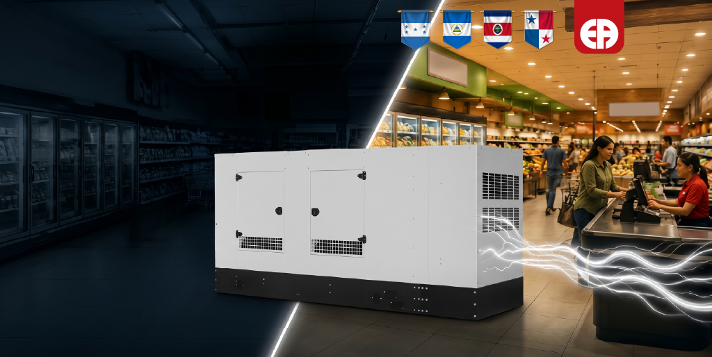 Generadores eléctricos para comercios y supermercados