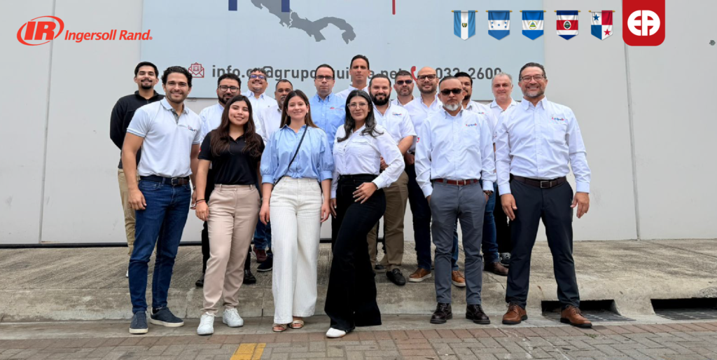 Entrenamiento en Sopladores de Aire Robuschi de Ingersoll Rand fortalece al equipo de Equipsa